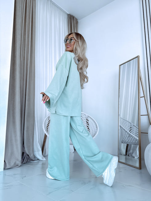 LARGE SIZE set "MANHATTAN" - SOFT GREEN